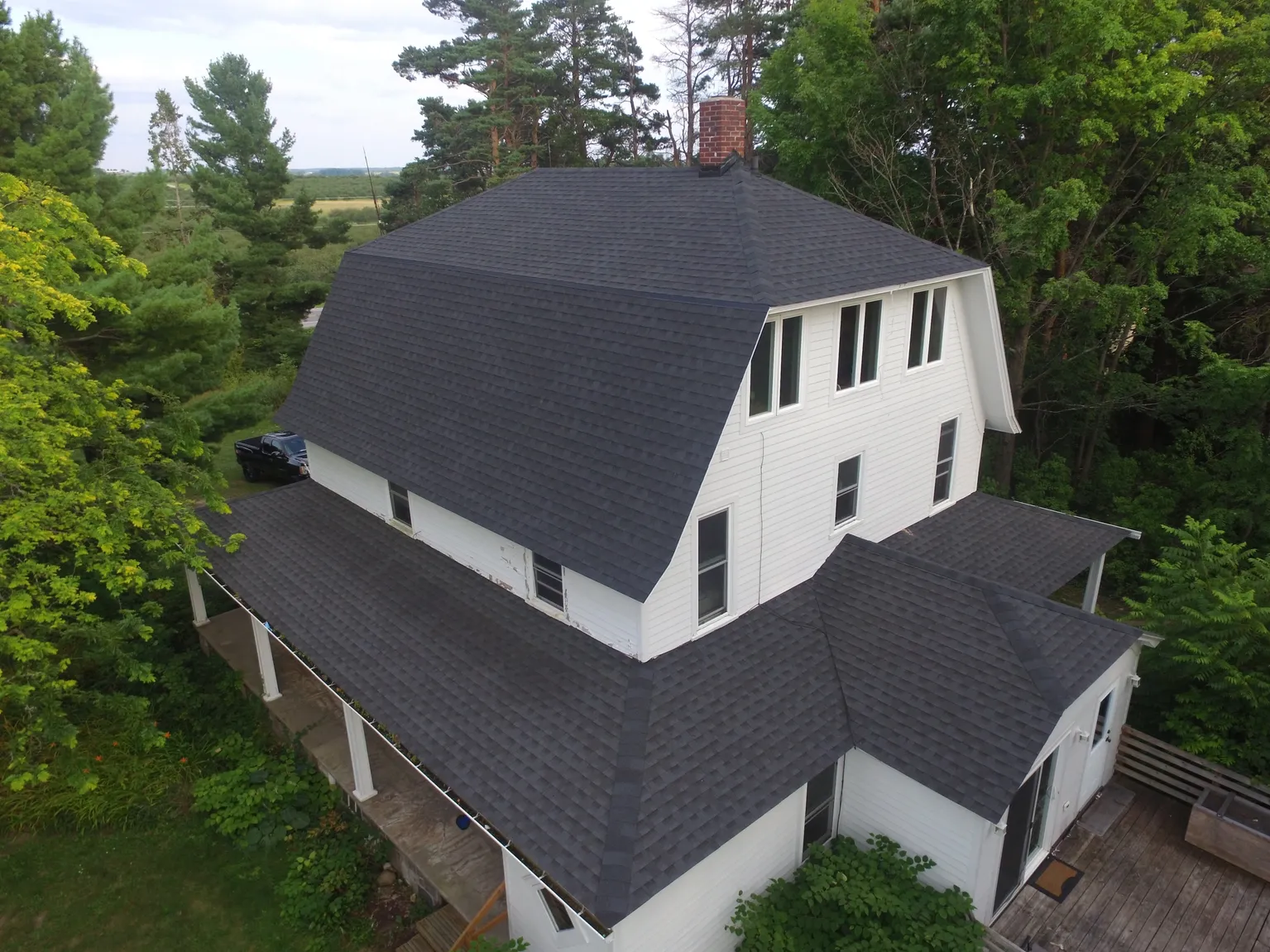 New residential roof by Ridge Exteriors